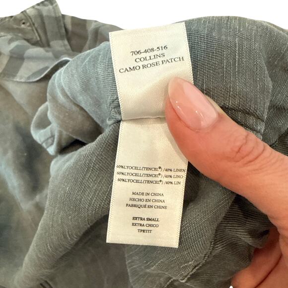 Rails Camo Rose Patch Utility Jacket Women’s XS. - Picture 10 of 15